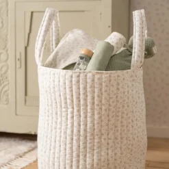 Little Dutch Opbergers|Opbergers^Opbergmand groot - Groen - Essentials - Blueberry Leaves