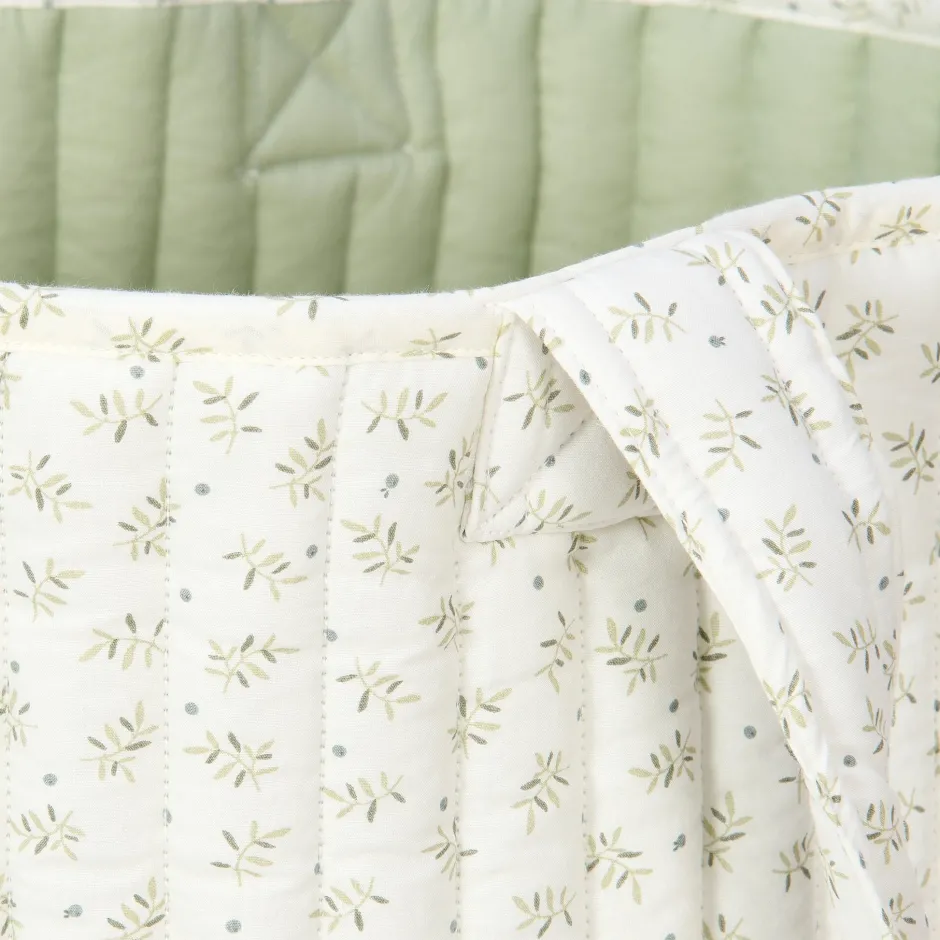 Little Dutch Opbergers|Opbergers^Opbergmand groot - Groen - Essentials - Blueberry Leaves