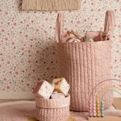 Little Dutch Opbergers|Opbergers^Opbergmand groot - Roze - Fairy Garden - Fairy Floral