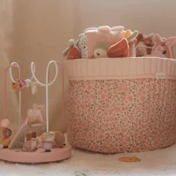 Little Dutch Opbergers|Opbergers^Opbergmand groot - Roze - Fairy Garden - Fairy Floral