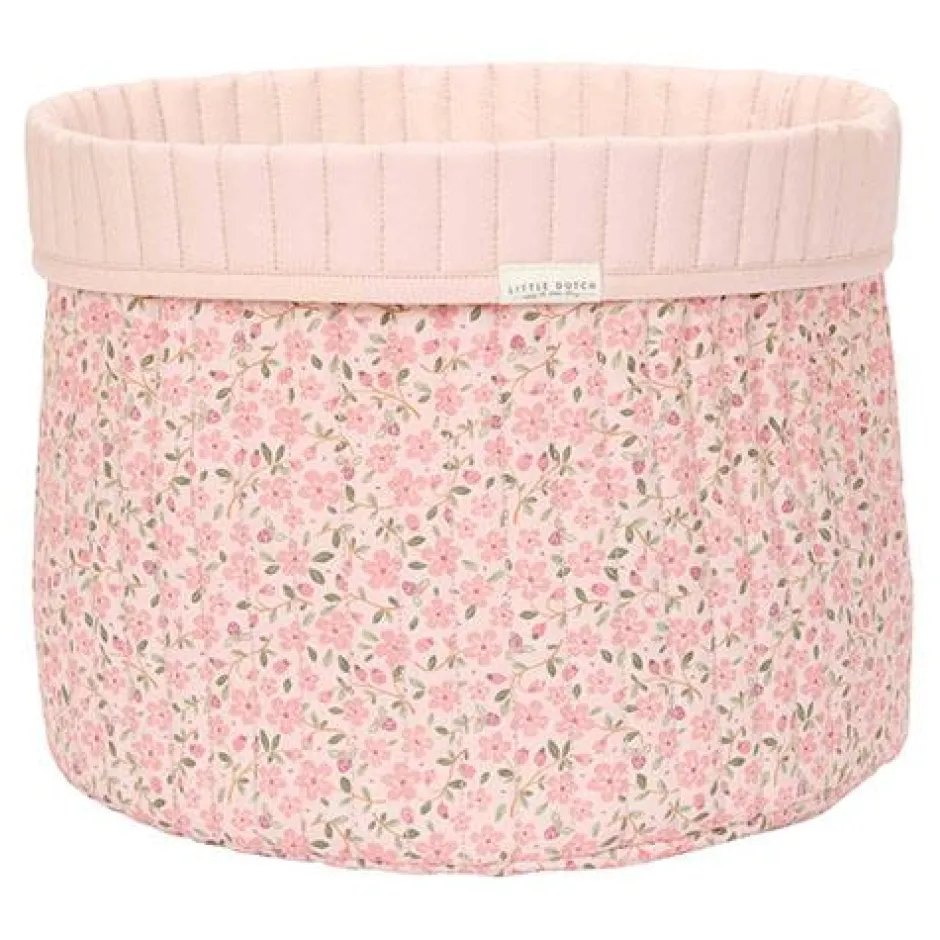 Little Dutch Opbergers|Opbergers^Opbergmand groot - Roze - Fairy Garden - Fairy Floral