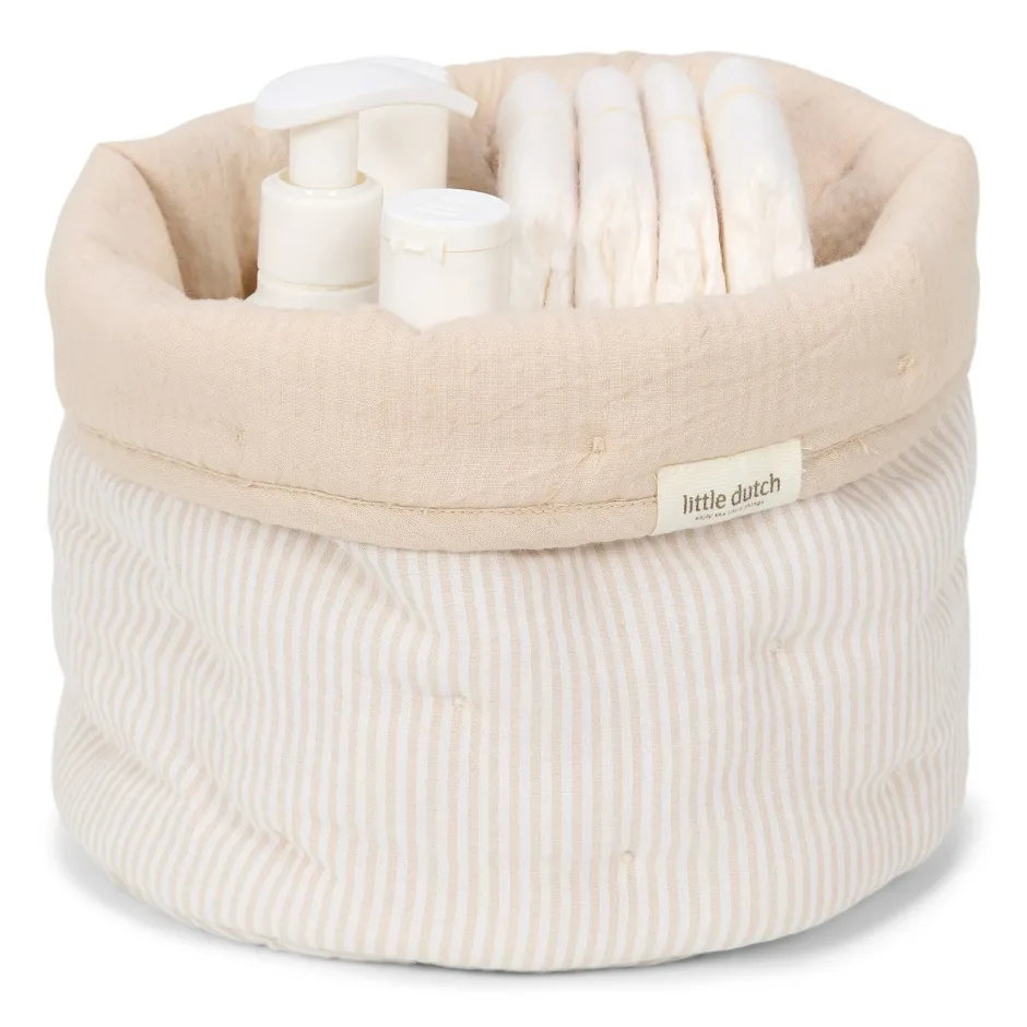 Little Dutch Commodemandjes|Decoratie^Opbergmand klein - Beige - Essentials