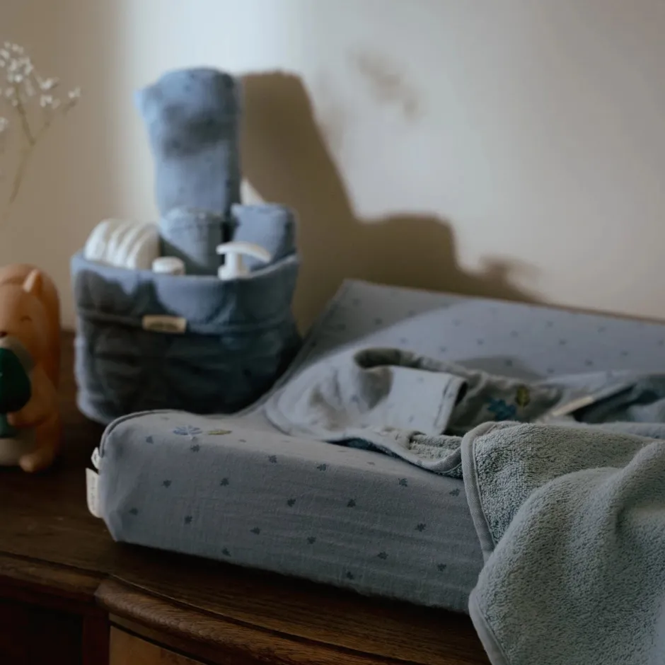 Little Dutch Commodemandjes|Decoratie^Opbergmand klein - Blauw - Essentials