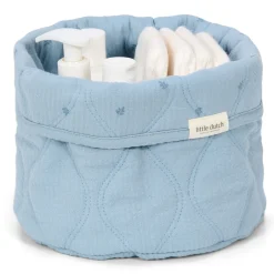 Little Dutch Commodemandjes|Decoratie^Opbergmand klein - Blauw - Essentials