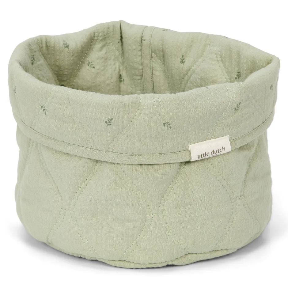 Little Dutch Commodemandjes|Decoratie^Opbergmand klein - Groen - Essentials