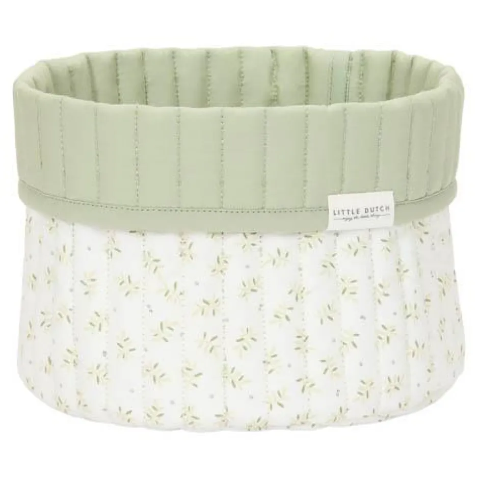 Little Dutch Opbergers|Opbergers^Opbergmand klein - Groen - Essentials - Blueberry Leaves