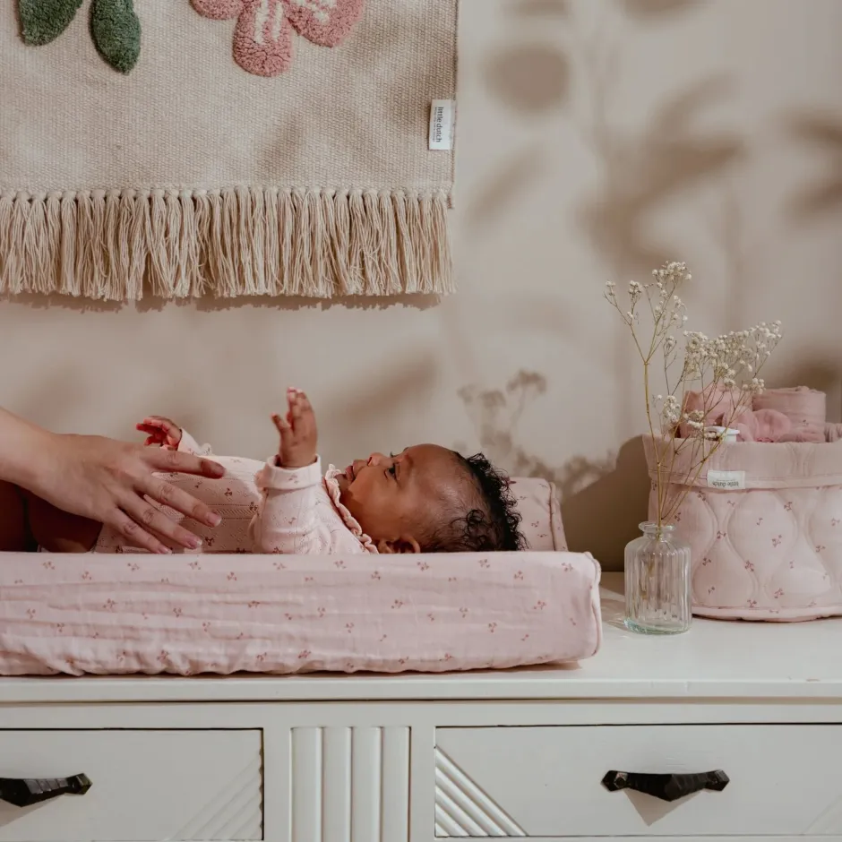 Little Dutch Commodemandjes|Decoratie^Opbergmand klein - Roze - Essentials