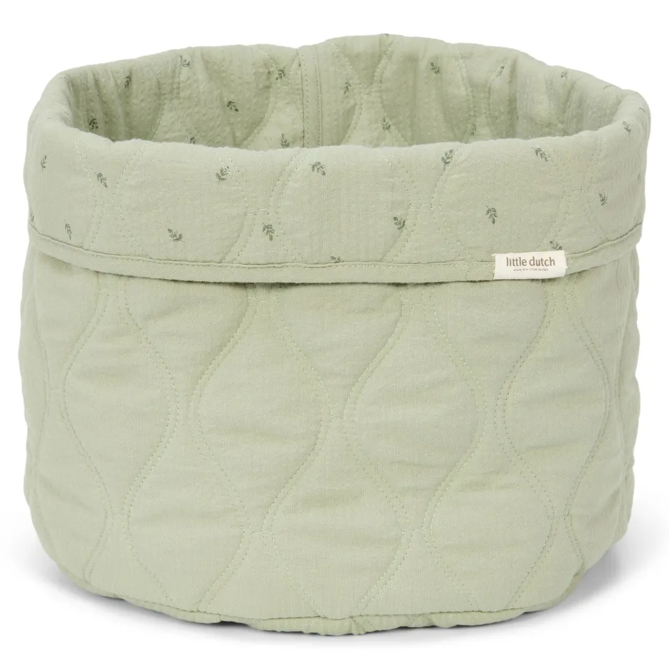 Little Dutch Commodemandjes|Decoratie^Opbergmand medium - Groen - Essentials