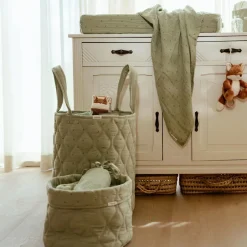 Little Dutch Commodemandjes|Decoratie^Opbergmand medium - Groen - Essentials