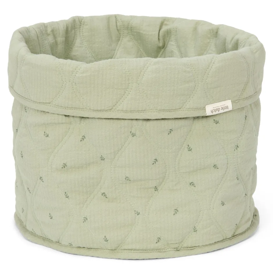 Little Dutch Commodemandjes|Decoratie^Opbergmand medium - Groen - Essentials