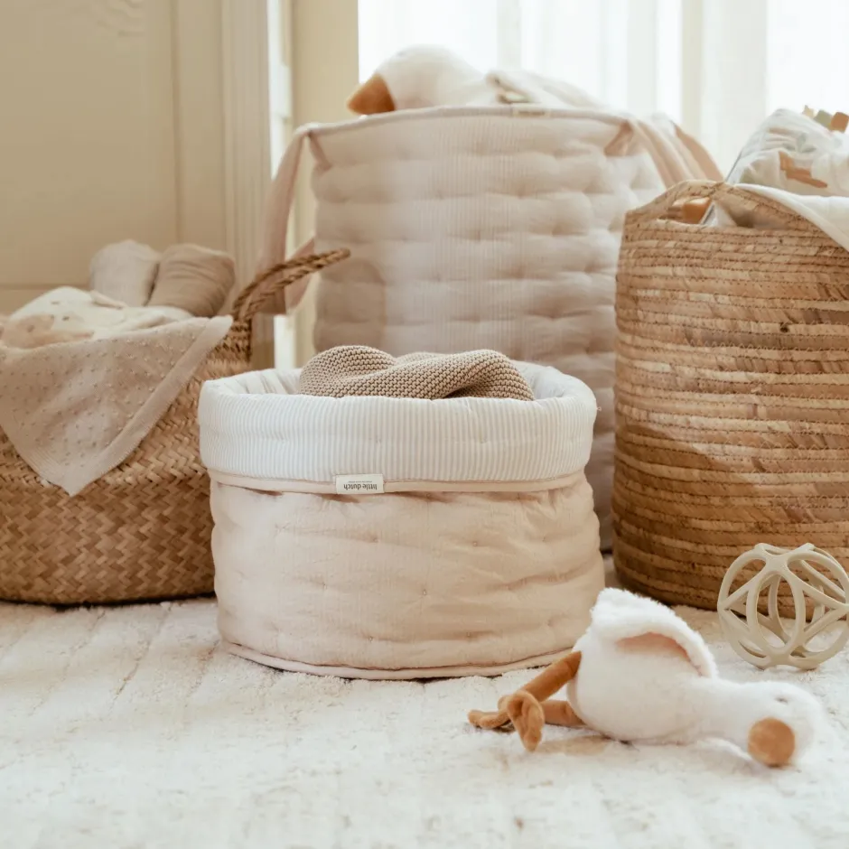 Little Dutch Commodemandjes|Decoratie^Opbergmandje medium - Beige - Essentials