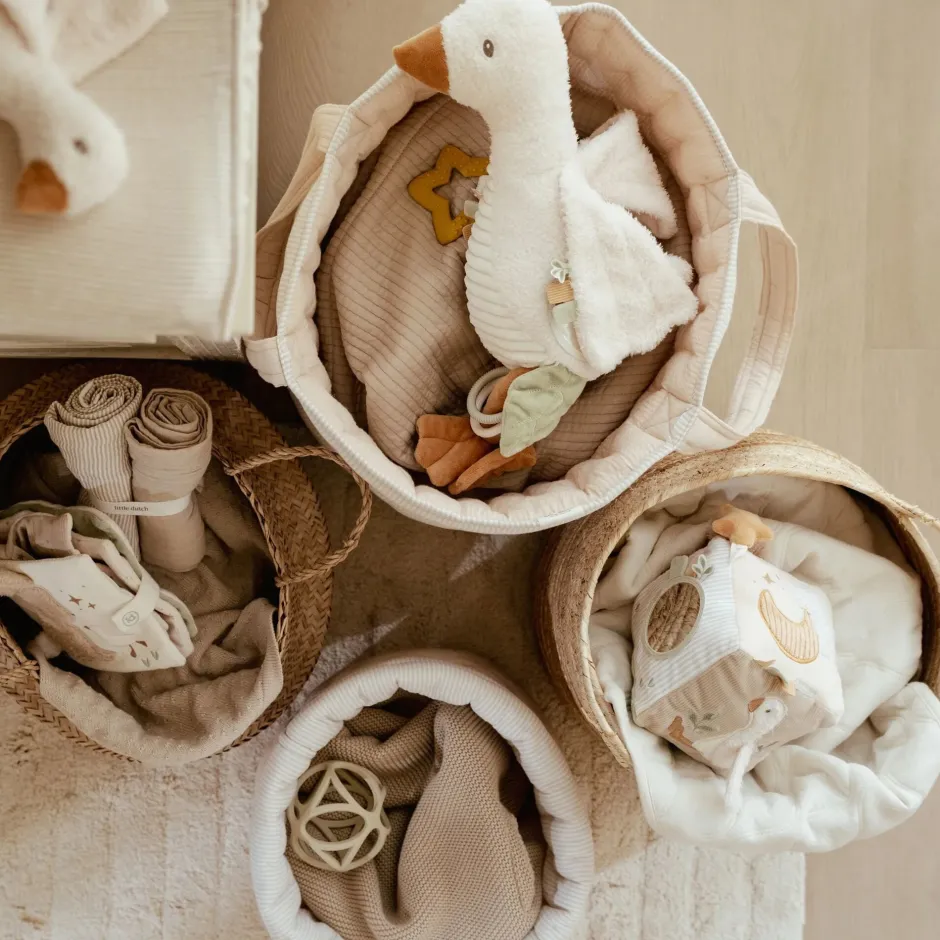 Little Dutch Commodemandjes|Decoratie^Opbergmandje medium - Beige - Essentials