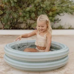 Little Dutch Strand & Water Speelgoed|Baby Zwembad^Opblaasbaar zwembad - Groen
