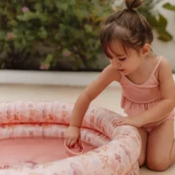 Little Dutch Strand & Water Speelgoed|Baby Zwembad^Opblaasbaar zwembad - Roze - Ocean Dreams