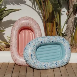 Little Dutch Strand & Water Speelgoed^Opblaasboot - Blauw - Ocean Dreams