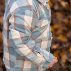 Little Dutch Jongens Kleding|Kinderkleding^Overhemd - Blauw - Forest Friends