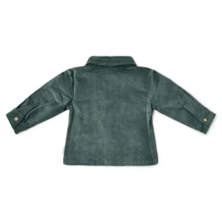 Little Dutch Jongens Kleding|Kinderkleding^Overhemd - Groen - Forest Friends