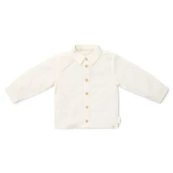 Little Dutch Jongens Kleding|Kinderkleding^Overhemd - Wit - Forest Friends