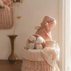 Little Dutch Slabbetjes^2-pack Bandana slab - Wit - Fairy Garden - Fairy Blossom