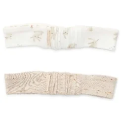 Little Dutch Accessoires|Babykleding^2-pack haarbanden - Zand - Newborn Naturals - Baby Bunny