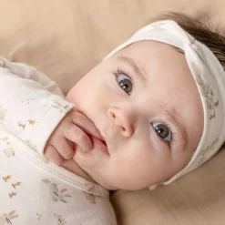 Little Dutch Accessoires|Babykleding^2-pack haarbanden - Zand - Newborn Naturals - Baby Bunny