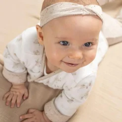 Little Dutch Accessoires|Babykleding^2-pack haarbanden - Zand - Newborn Naturals - Baby Bunny