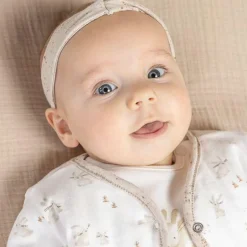 Little Dutch Accessoires|Babykleding^2-pack haarbanden - Zand - Newborn Naturals - Baby Bunny