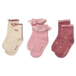 Little Dutch Accessoires|Meisjes Kleding^3-pack sokken - Meerkleurig - Fairy Garden
