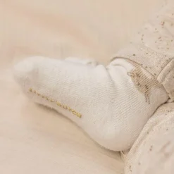 Little Dutch Accessoires|Babykleding^3-pack sokken - Zand - Newborn Naturals - Baby Bunny