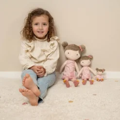 Little Dutch Zachte Poppen|Poppen^Pop Rosa middel