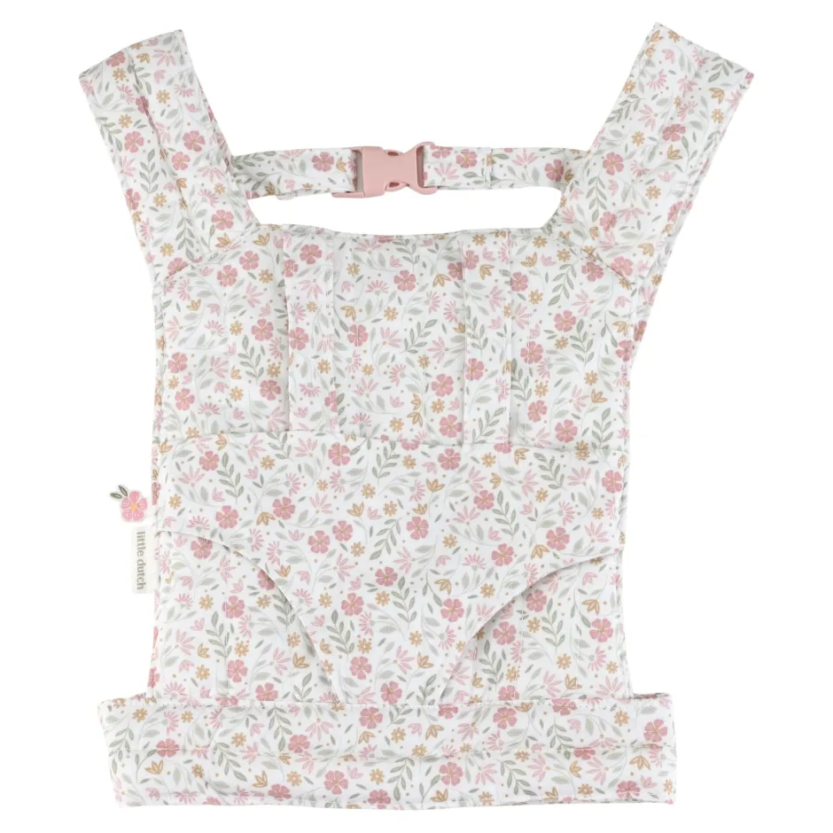 Little Dutch Poppen|Rollenspel^Poppendraagzak – Meerkleurig – Essentials – Soft Flowers