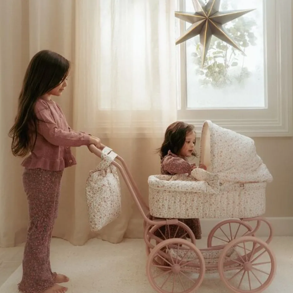 Little Dutch Poppen|Rollenspel^Poppenwagen - Essentials - Soft Flowers