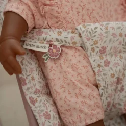 Little Dutch Poppen|Rollenspel^Poppenwipstoel – Meerkleurig – Essentials – Soft Flowers