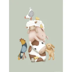 Little Dutch Decoratie^Poster - Meerkleurig - Maat A3 - Little Farm