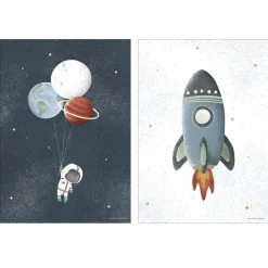 Little Dutch Decoratie^Poster Space - A3