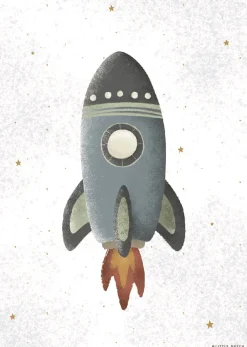 Little Dutch Decoratie^Poster Space - A3