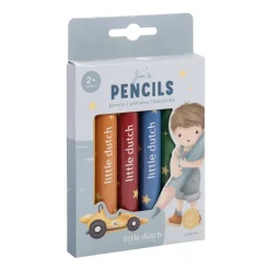 Little Dutch Creatief Speelgoed^Potloden - Meerkleurig - Essentials - Jim