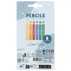 Little Dutch Creatief Speelgoed^Potloden - Meerkleurig - Essentials - Jim