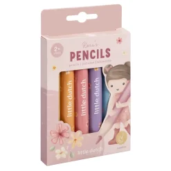Little Dutch Creatief Speelgoed^Potloden - Meerkleurig - Essentials - Rosa