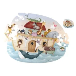 Little Dutch Puzzels & Spelletjes^Puzzel XL Ark van Noach - Meerkleurig - Essentials
