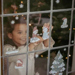 Little Dutch Creatief Speelgoed^Raamstickers Kerst - Meerkleurig