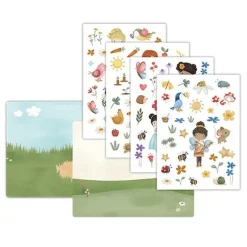 Little Dutch Speelgoed Voor Onderweg|Creatief Speelgoed^Raamstickers Rosa & Friends