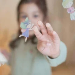 Little Dutch Speelgoed Voor Onderweg|Creatief Speelgoed^Raamstickers Rosa & Friends