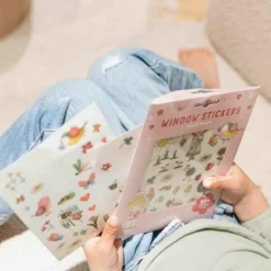 Little Dutch Speelgoed Voor Onderweg|Creatief Speelgoed^Raamstickers Rosa & Friends