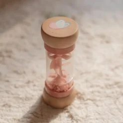 Little Dutch Rammelaar|Houten Speelgoed^Regenrammelaar - Roze - Fairy Garden