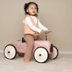 Little Dutch Loopwagens^Retro loopauto - Roze - Essentials