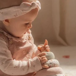 Little Dutch Romper|Meisjes Kleding^Romper lange mouw - Roze - Fairy Garden - Fairy Flowers