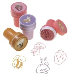 Little Dutch Creatief Speelgoed^Self Inking Stamps - Roze - Fairy Garden