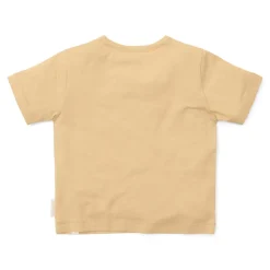 Little Dutch Jongens Kleding|Kinderkleding^Shirt korte mouw - Bruin - Forest Friends