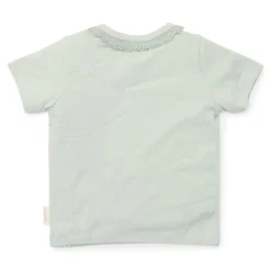 Little Dutch Meisjes Kleding|Kinderkleding^Shirt korte mouw - Groen - Fairy Garden